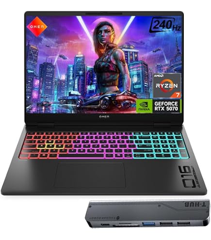 Amazon.com: HP Omen RTX 5070 Gaming Laptop, 16.1